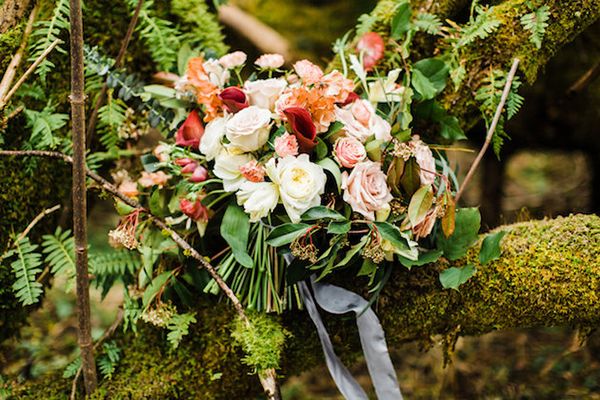 Ethereal Bridal Session Inspo in the Forest