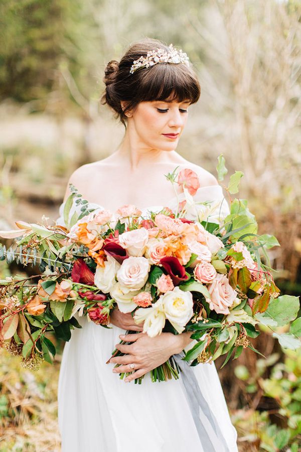 Ethereal Bridal Session Inspo in the Forest