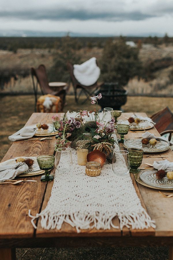 Whimsical Wedding Inspiration with Boho Luxe Style