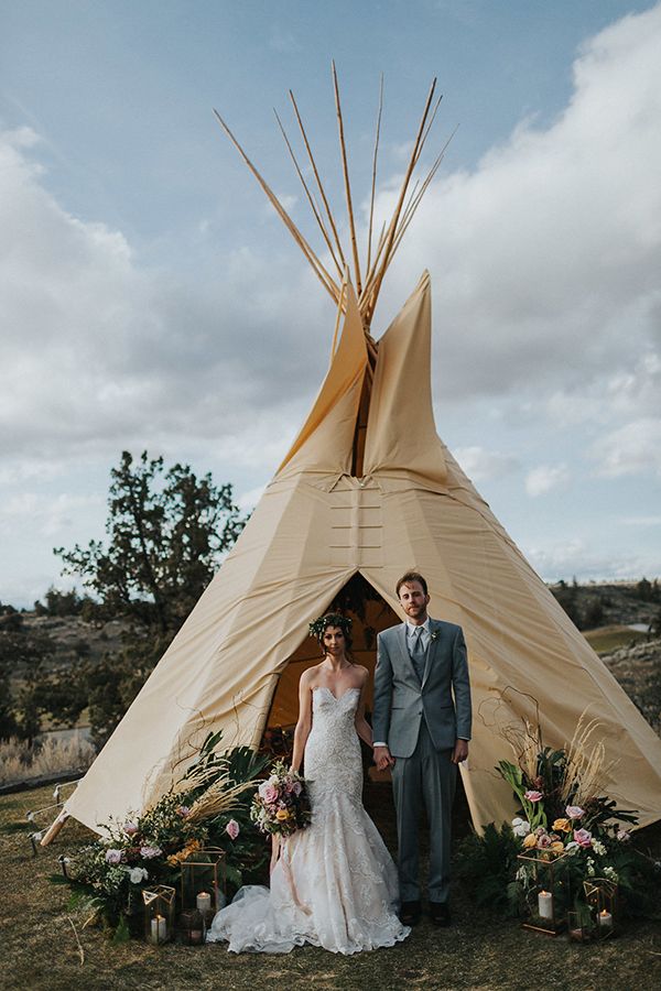 Whimsical Wedding Inspiration with Boho Luxe Style