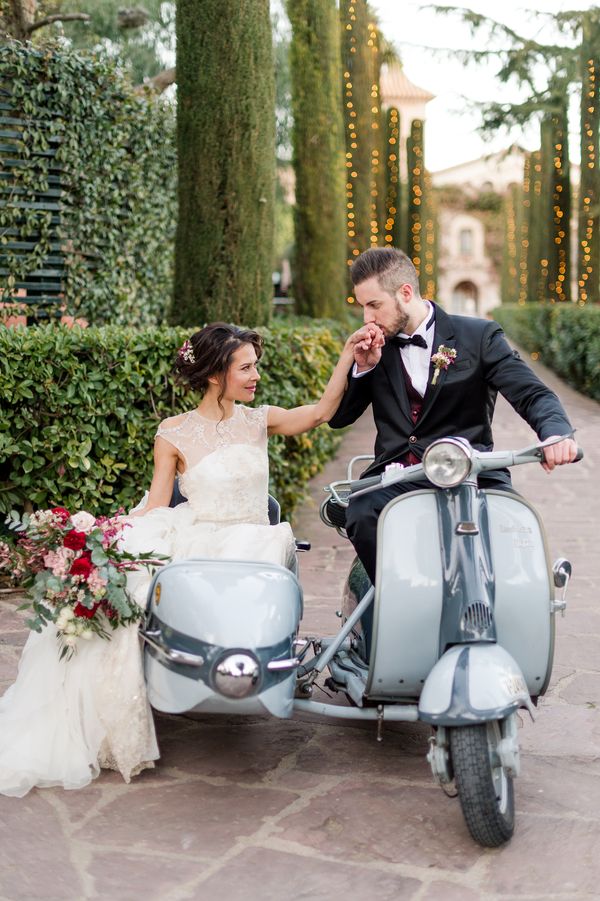 Dreamy Reds and Spanish Romance Wedding Inspiration