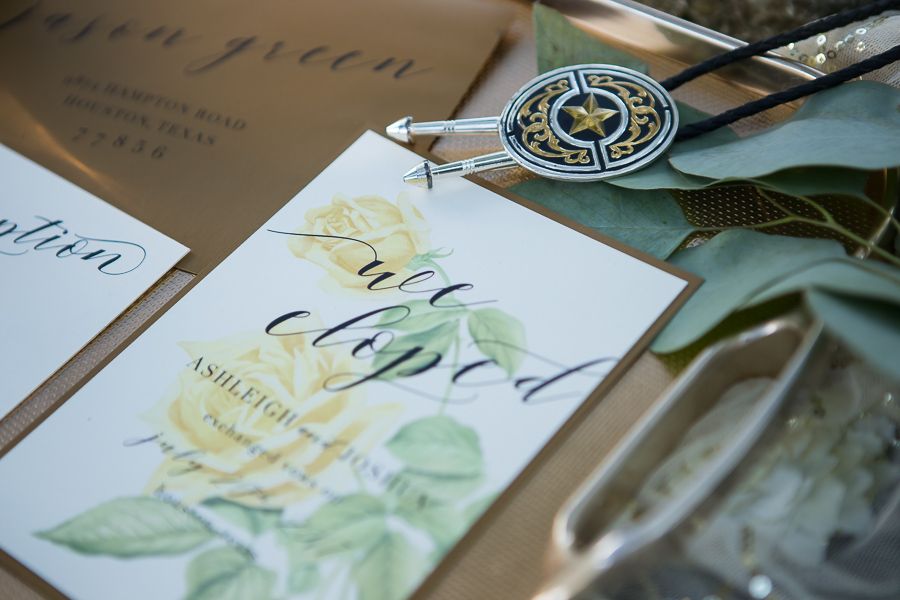Moody Wedding Inspiration with Pops of Citrus