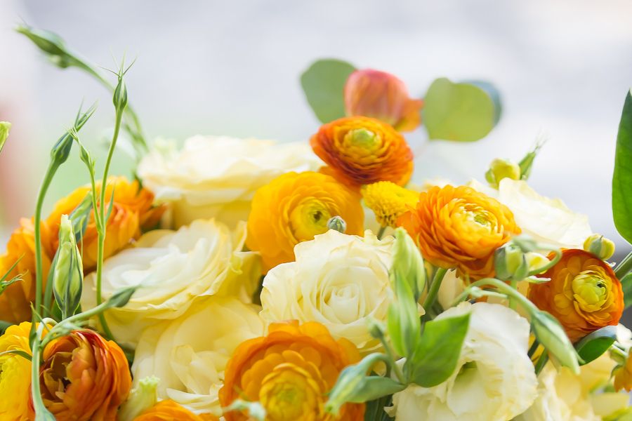Moody Wedding Inspiration with Pops of Citrus