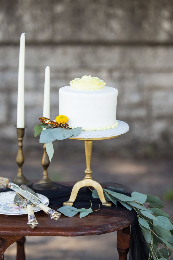 Moody Wedding Inspiration with Pops of Citrus