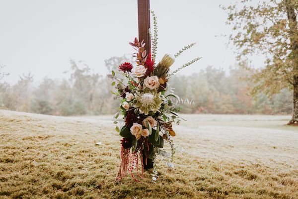  A North Georgia Wedding with Proteas and Plenty of Venezuelan Flair