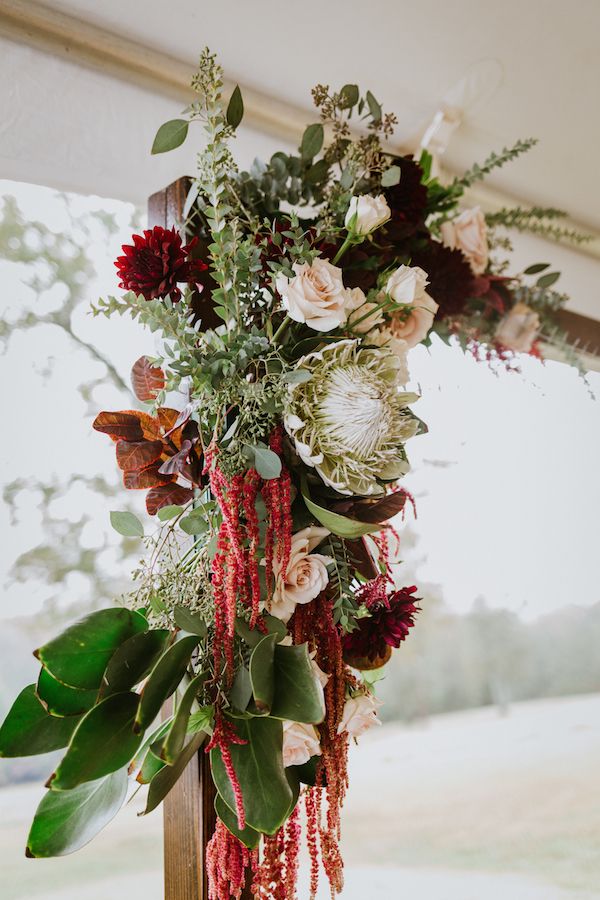  A North Georgia Wedding with Proteas and Plenty of Venezuelan Flair