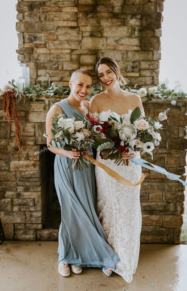  A North Georgia Wedding with Proteas and Plenty of Venezuelan Flair