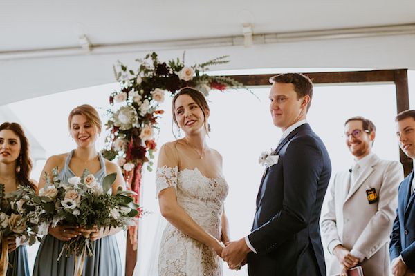  A North Georgia Wedding with Proteas and Plenty of Venezuelan Flair