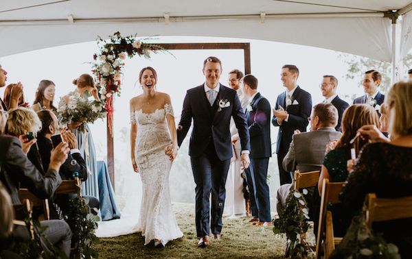  A North Georgia Wedding with Proteas and Plenty of Venezuelan Flair