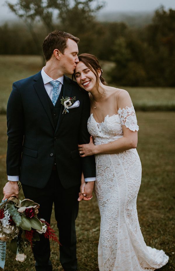  A North Georgia Wedding with Proteas and Plenty of Venezuelan Flair