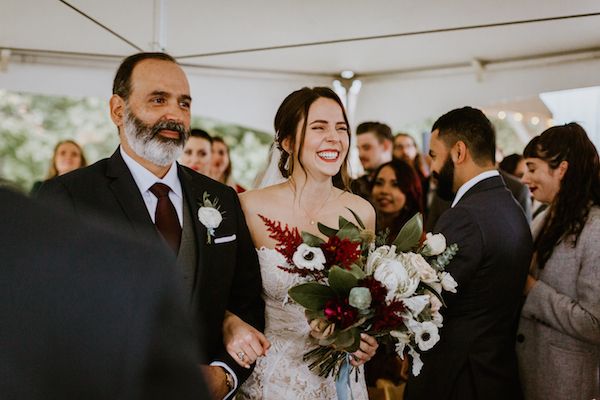  A North Georgia Wedding with Proteas and Plenty of Venezuelan Flair