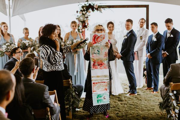  A North Georgia Wedding with Proteas and Plenty of Venezuelan Flair