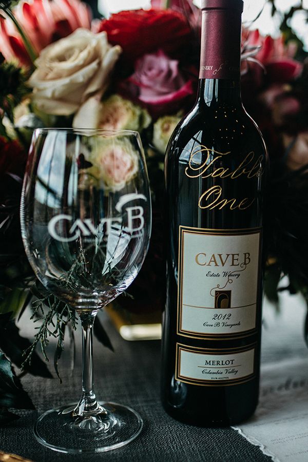 Opulence at a Winery Wedding Inspo with Dark Colors