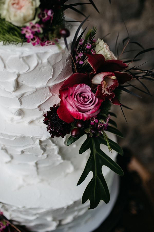 Opulence at a Winery Wedding Inspo with Dark Colors