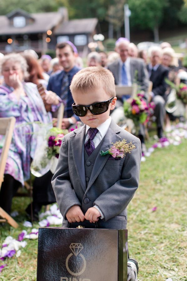 A Vibrant Fuchsia and Purple Pennsylvania Wedding