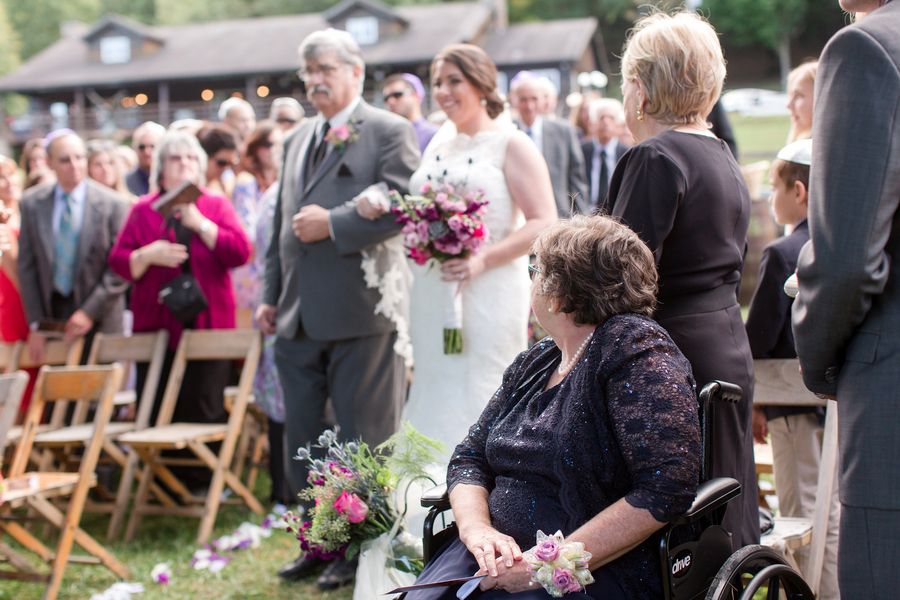 A Vibrant Fuchsia and Purple Pennsylvania Wedding