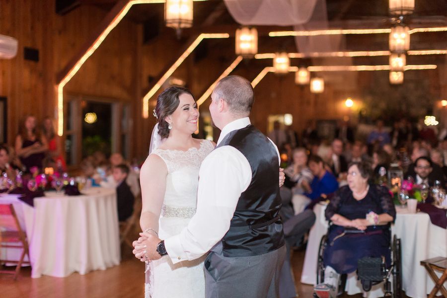 A Vibrant Fuchsia and Purple Pennsylvania Wedding