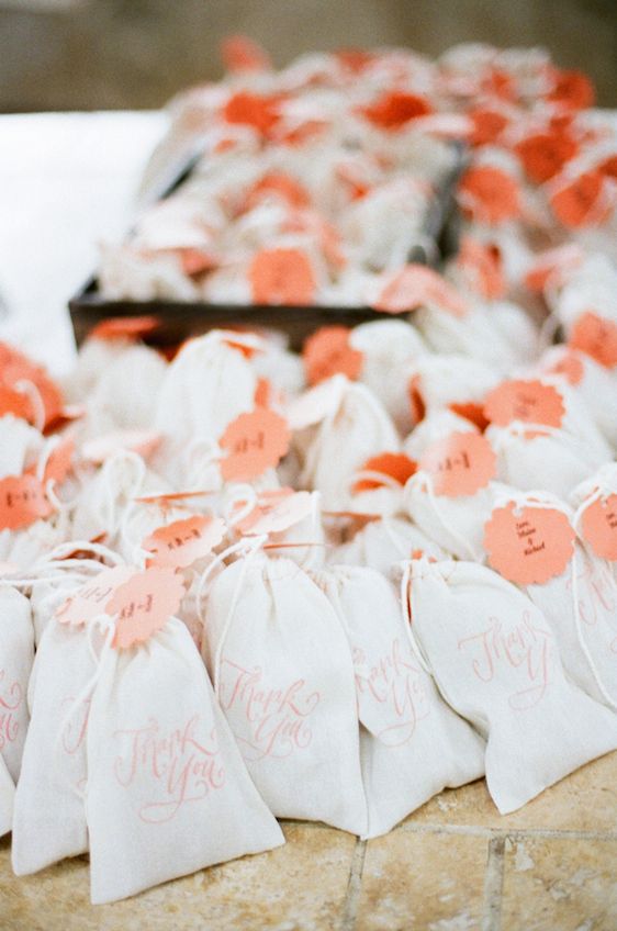 Vibrant Coral Real Wedding: Blaine and Mike