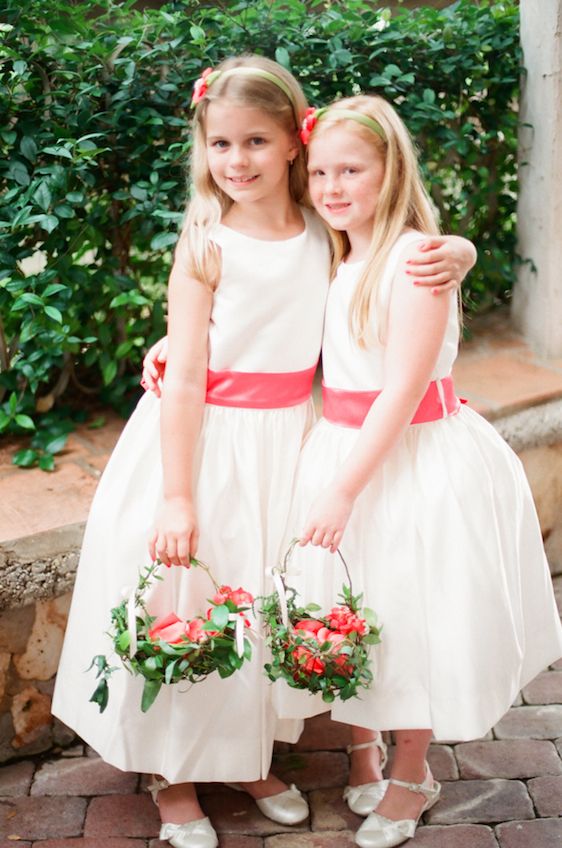 Vibrant Coral Real Wedding: Blaine and Mike