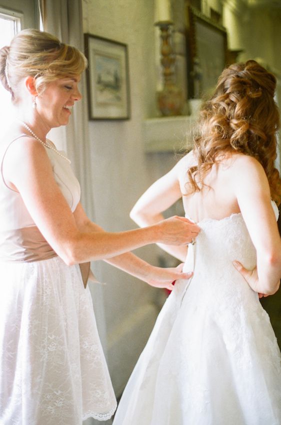 Vibrant Coral Real Wedding: Blaine and Mike