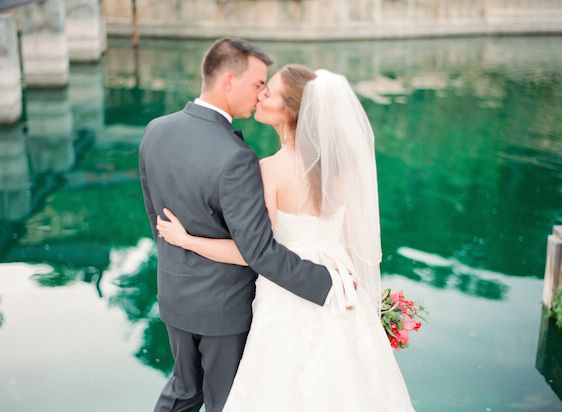 Vibrant Coral Real Wedding: Blaine and Mike