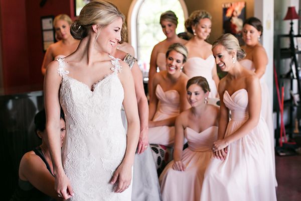  College Sweethearts Get Married in a Garden-Style Wedding