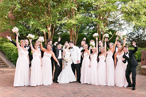  College Sweethearts Get Married in a Garden-Style Wedding