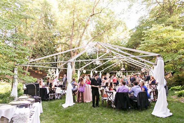 College Sweethearts Get Married in a Garden-Style Wedding