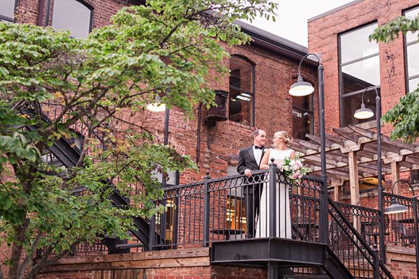  Liz and Alex's Pink and Black Greenville Soiree