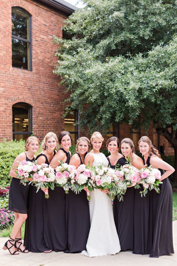  Liz and Alex's Pink and Black Greenville Soiree