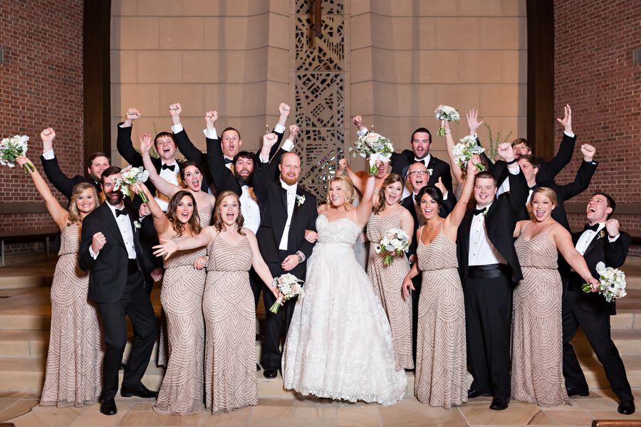 Emily and Chip's Ultra-Glam Wedding in Greenville