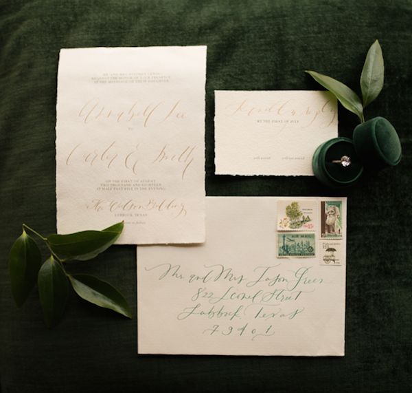  Oh So Romantic Emerald Green Wedding Inspiration