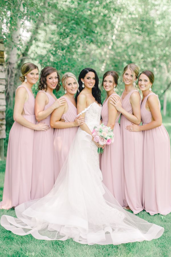  Stunning Dusty Rose Wedding in Montana