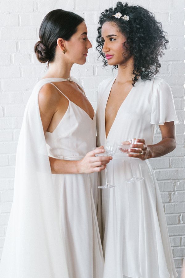 Stylish Wedding Inspiration in Bright Whites