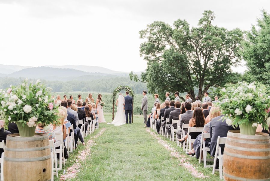  Kristen and Cole's Garden-Inspired Wedding in Virginia