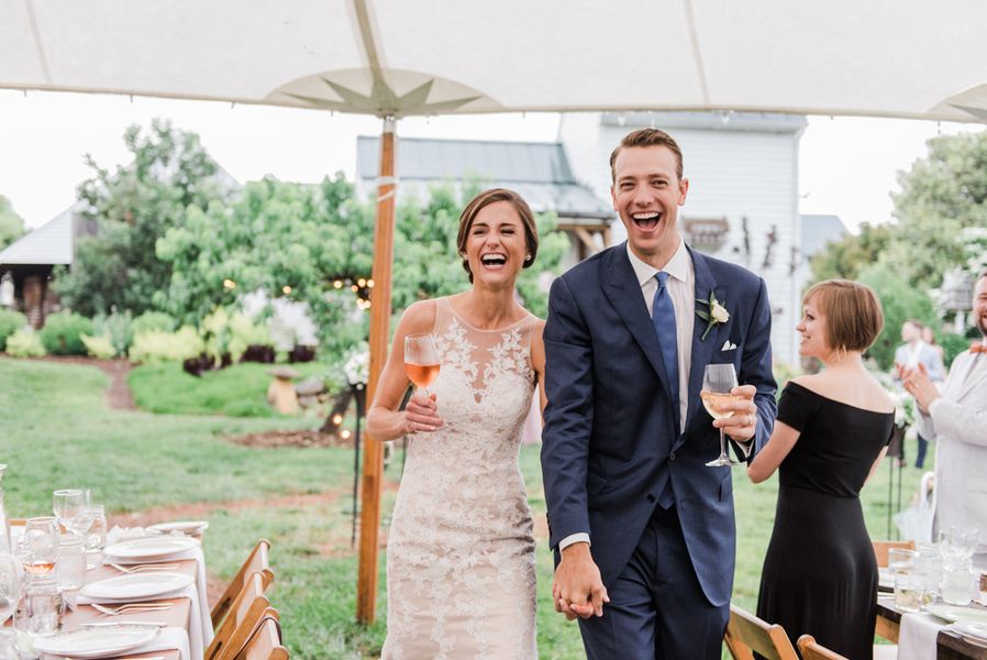  Kristen and Cole's Garden-Inspired Wedding in Virginia