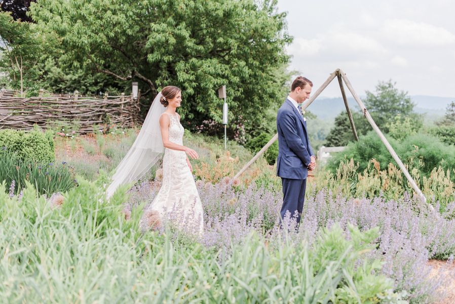  Kristen and Cole's Garden-Inspired Wedding in Virginia