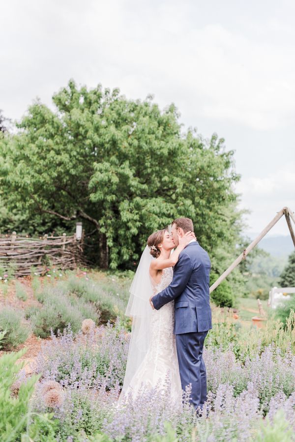 Kristen and Cole's Garden-Inspired Wedding in Virginia