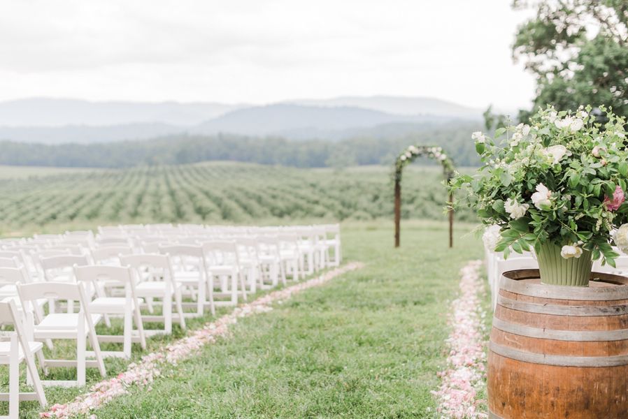  Kristen and Cole's Garden-Inspired Wedding in Virginia