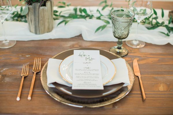  Farm to Table Wedding Inspo in Greenery