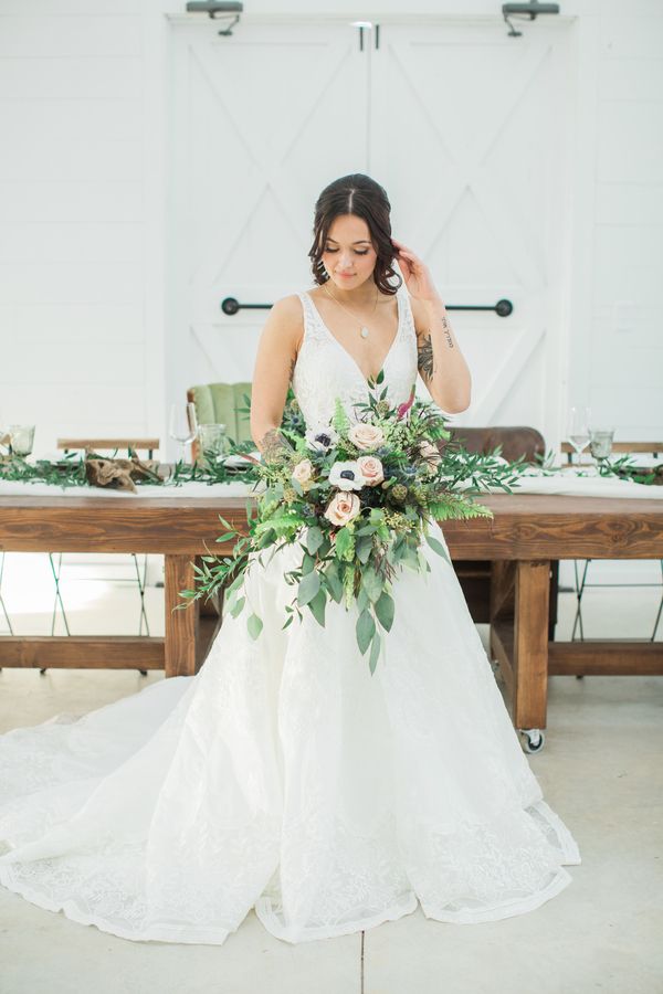  Farm to Table Wedding Inspo in Greenery