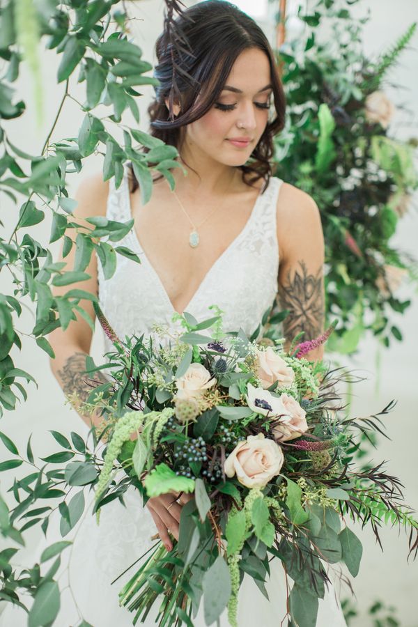  Farm to Table Wedding Inspo in Greenery