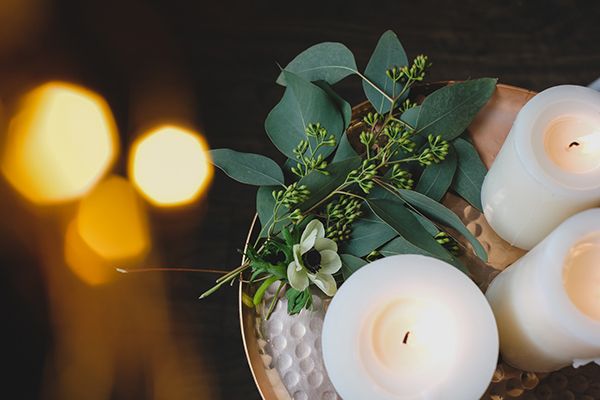  Geometric Wedding Inspiration with Vintage Touches