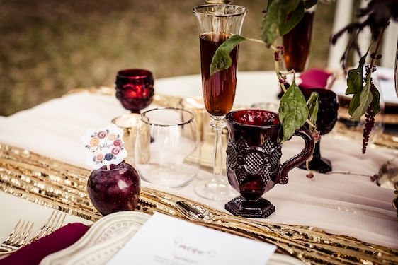 Marsala Wedding Inspiration: Pantone Color of the Year! @perfectpalette