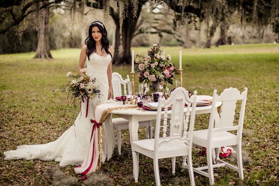 Marsala Wedding Inspiration: Pantone Color of the Year! @perfectpalette