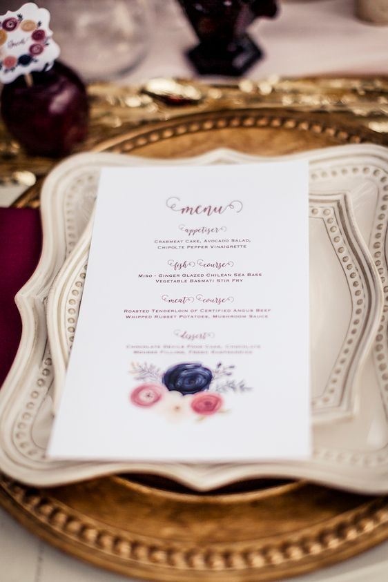 Marsala Wedding Inspiration: Pantone Color of the Year! @perfectpalette