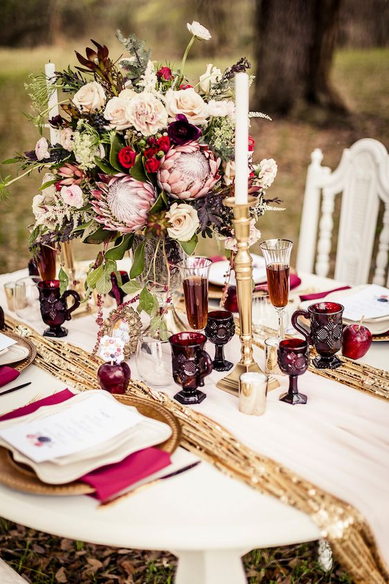 Marsala Wedding Inspiration: Pantone Color of the Year! @perfectpalette