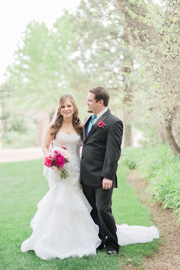 Brightly Colored Colorado Fête in Shades of Pink