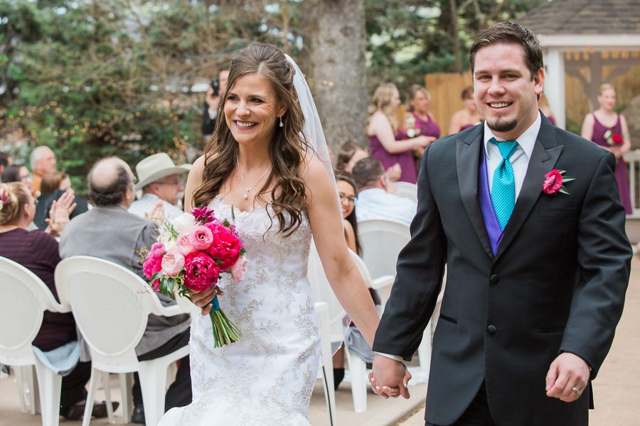 Brightly Colored Colorado Fête in Shades of Pink