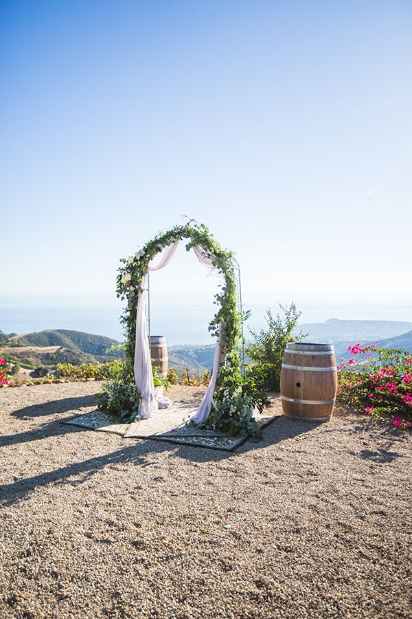 Ivy and Samuel's California Wedding with Stunning Views